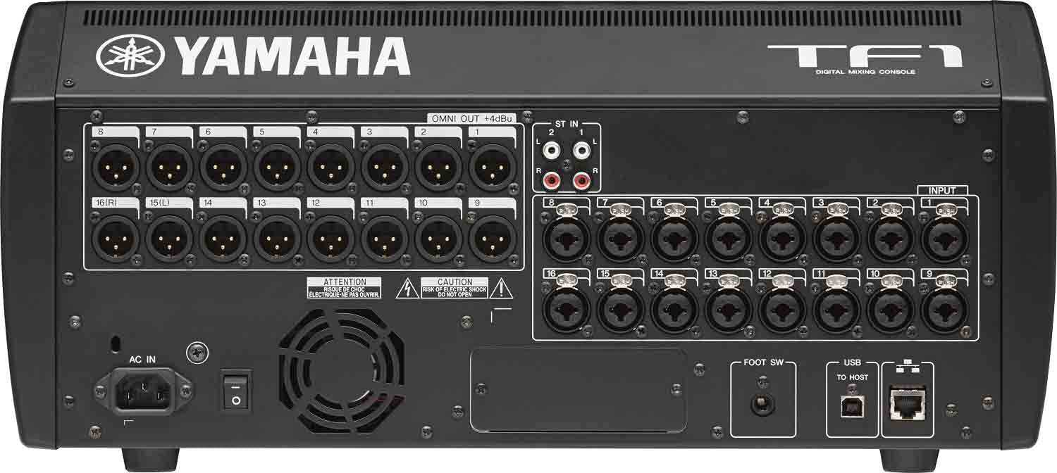 Yamaha TF1, 16 Channel Digital Mixing Console - Hollywood DJ
