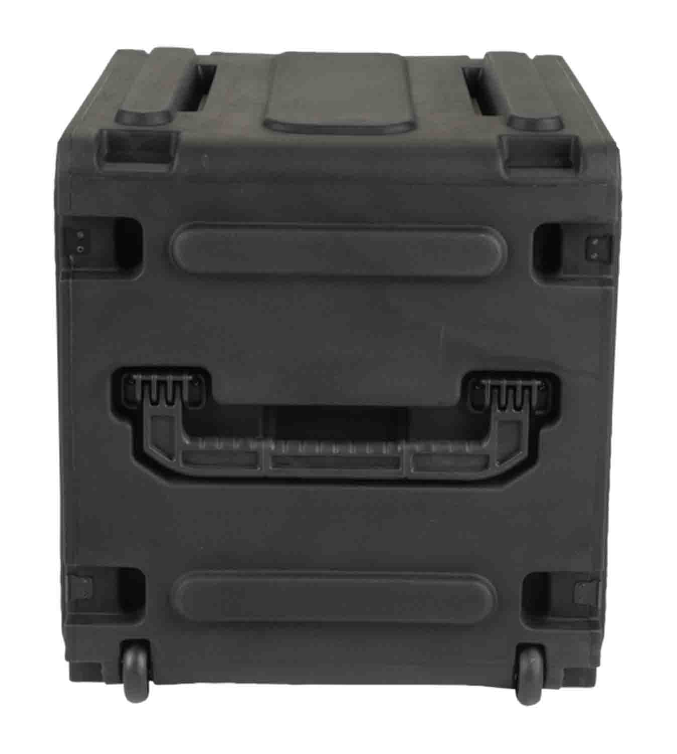 SKB Cases 3SKB-R08U20W 8U 20-Inch Deep rSeries Rolling Shock Rack - Hollywood DJ