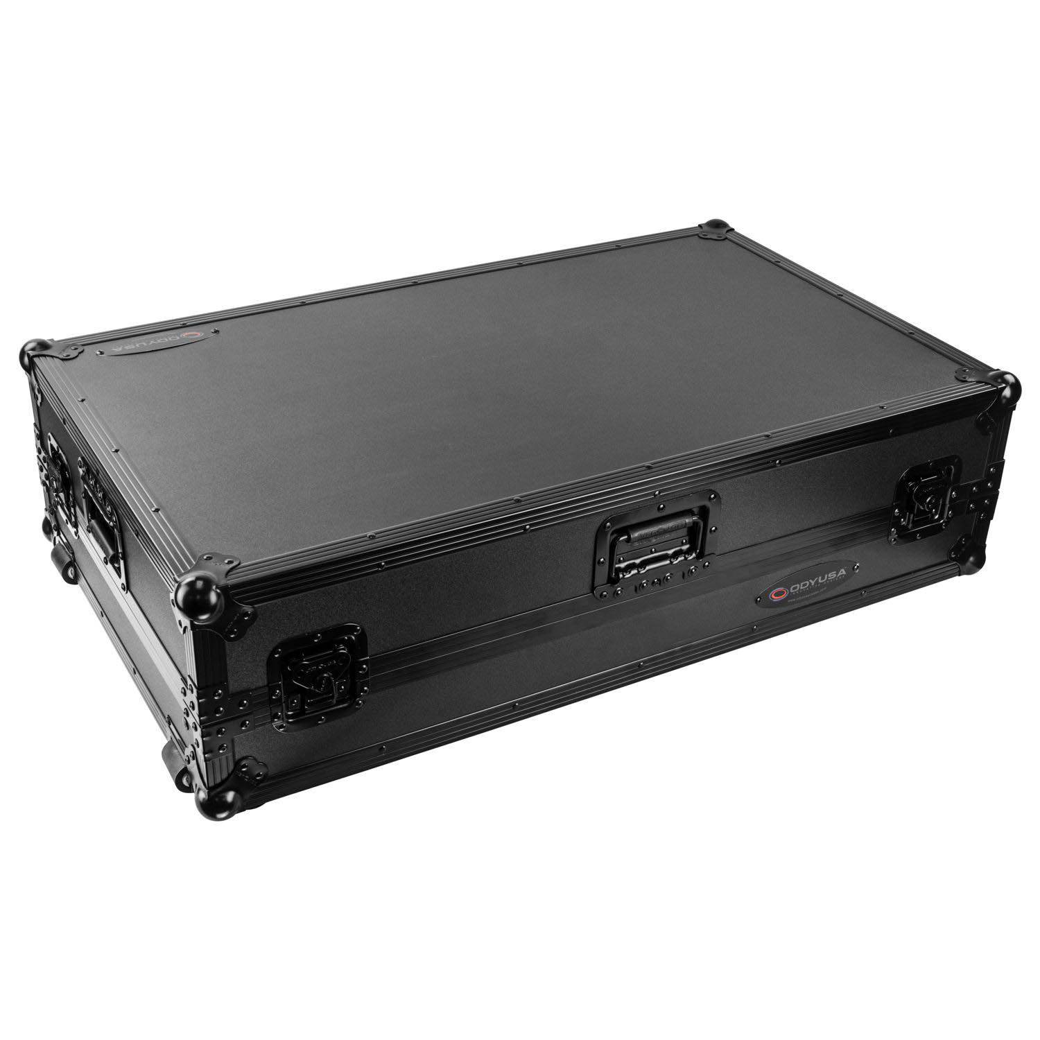 Odyssey FZGSXDJXZW1BL, Black Label Glide Style Case with Wheels and 1U Rack For Pioneer XDJ-XZ - Hollywood DJ