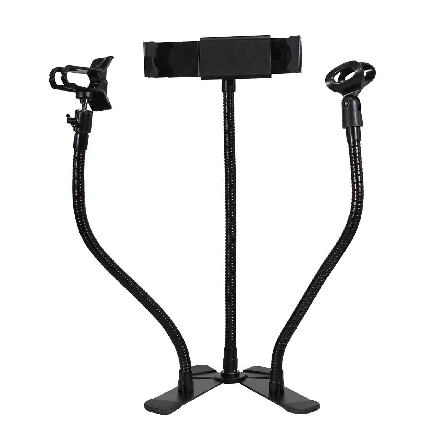 ProX X-MOBITCP20 Mobi-Buddy Smartphone, Tablet, and Microphone Holder Bundle - Hollywood DJ