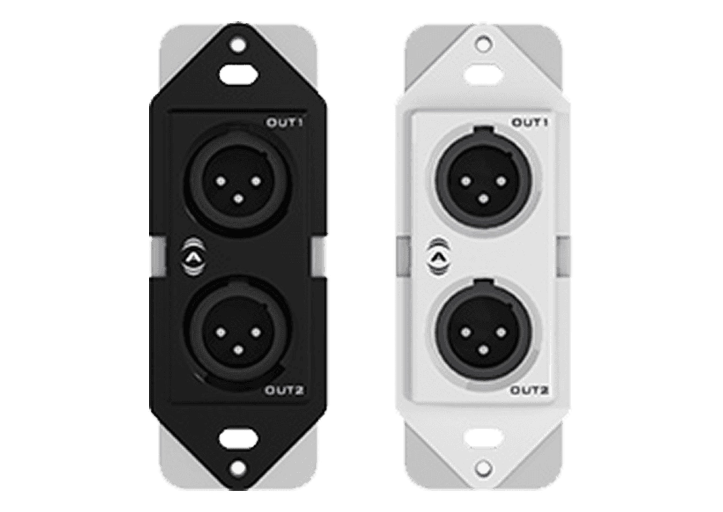 QSC unXP2O Analog Expander Wall Plates Hollywood DJ