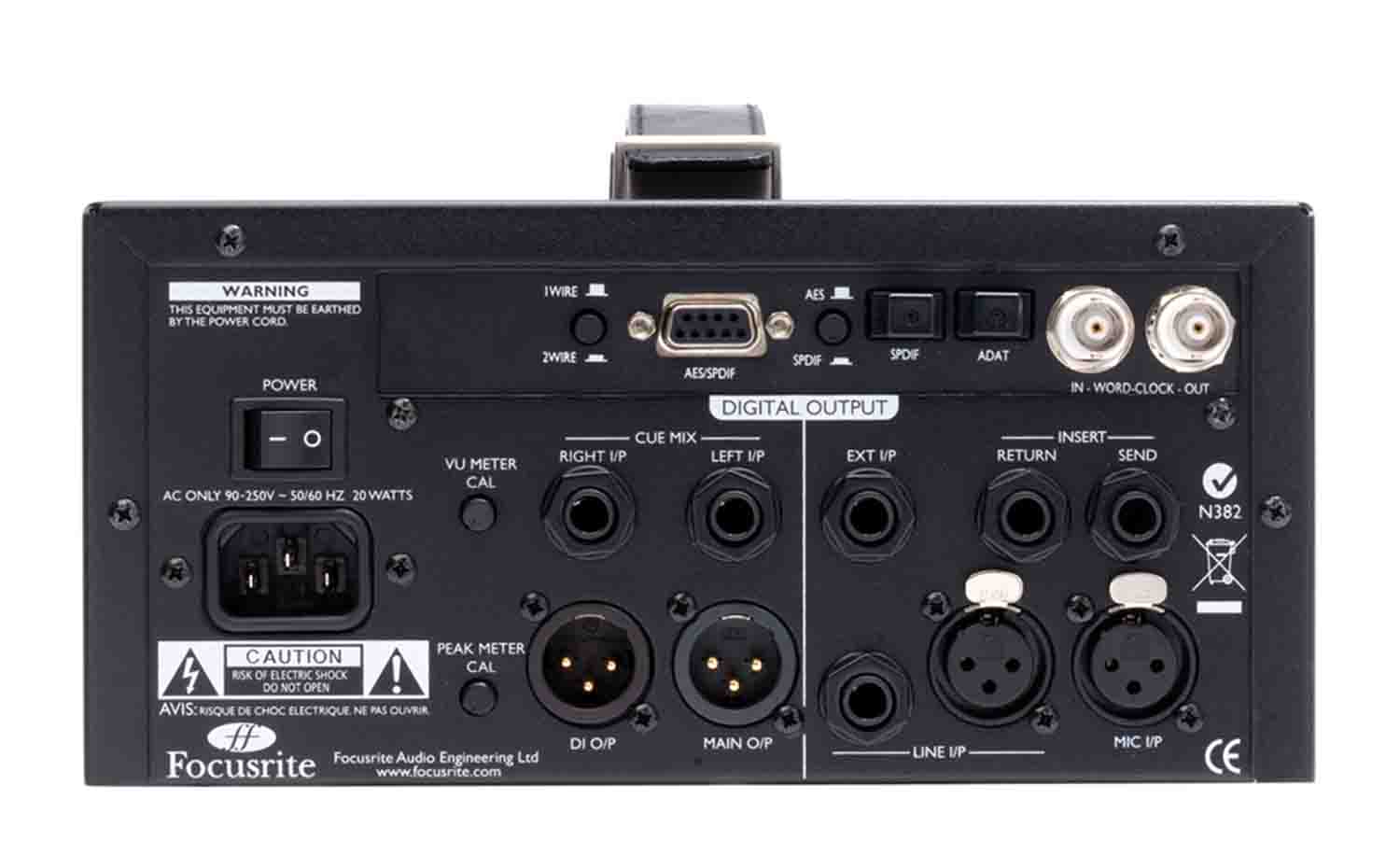 Focusrite Pro ISA One Portable Desktop Microphone Preamp - Hollywood DJ