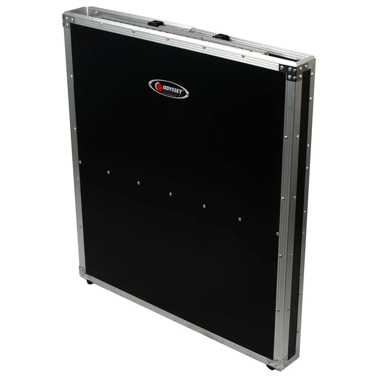 Odyssey FZF5437T, Fold-Out DJ Table Stand with Interior Support Shelf - Hollywood DJ