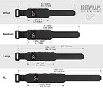 Gruv Gear FW-1PK-MED-SM FretWraps Wood 'Walnut' String Muter 1-Pack (Small) - Hollywood DJ