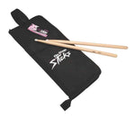 Onstage DSB6700 Three-Pocket Drum Stick Bag - Hollywood DJ