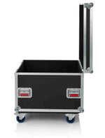 Gator Cases G-TOURTRK3030HS Truck Pack Trunk with Casters - 30″ X 30″ X 27″ - Hollywood DJ