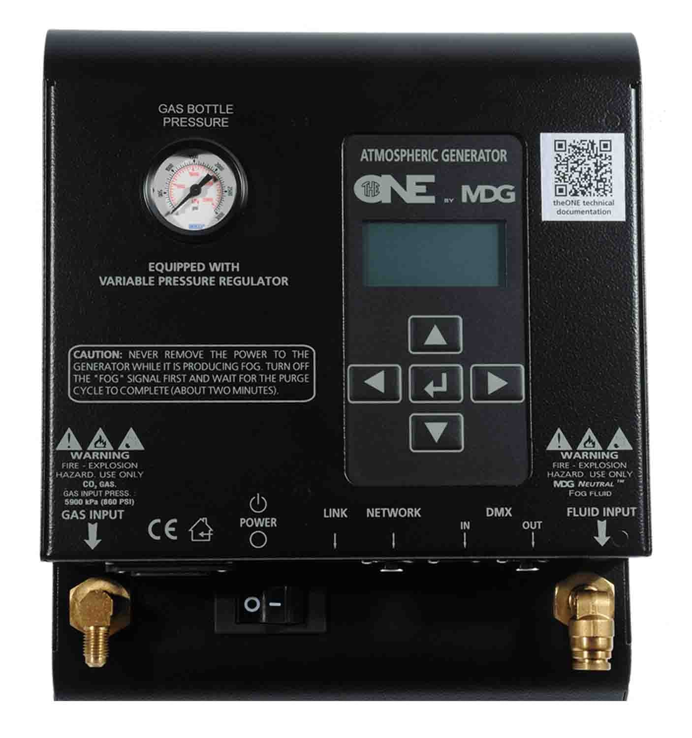 MDG theONE Dual Fog or Haze Single High Output Generator - Hollywood DJ