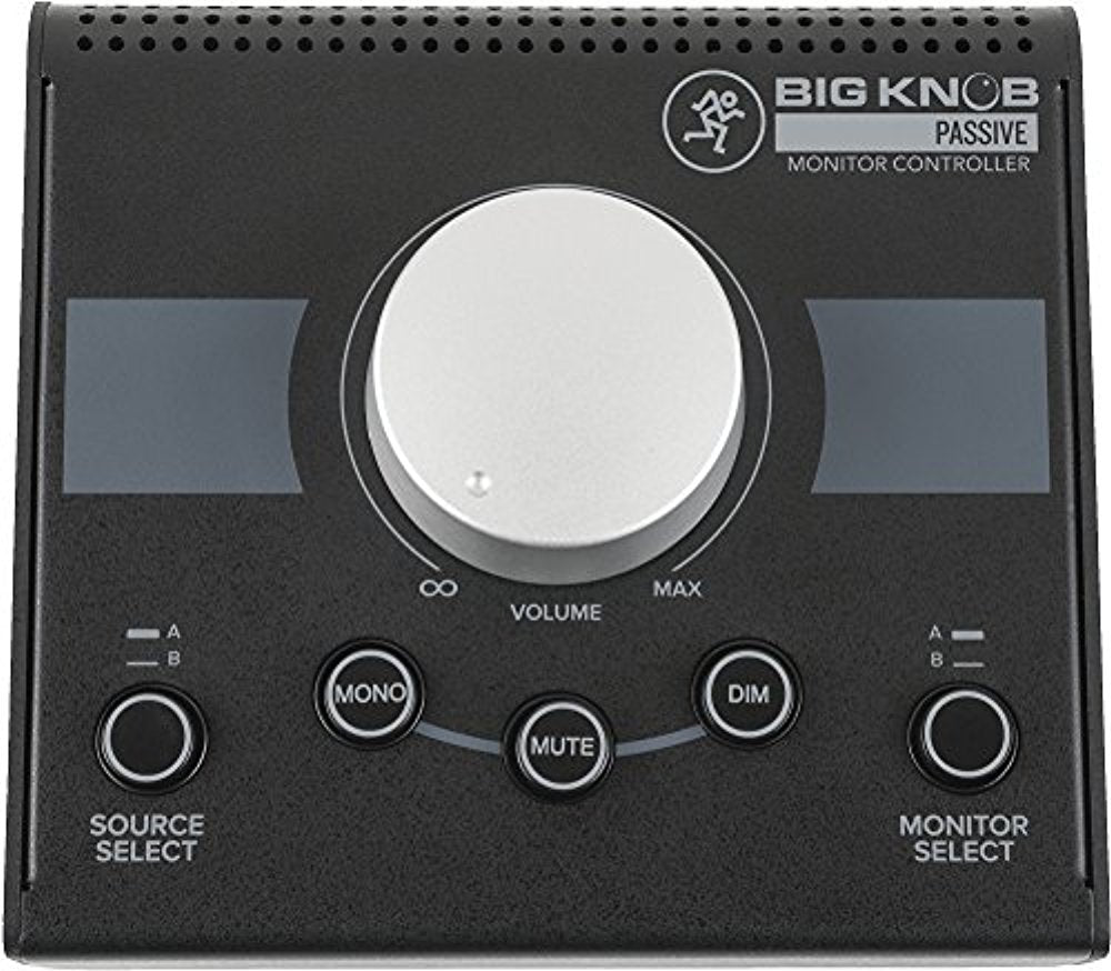 Mackie Big Knob Passive Passive 2x2 Studio Monitor Controller - Hollywood DJ