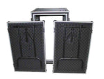 ProX T-18RSPWDT, 18U Vertical Shockproof Rack Case 20 In Deep W-Side Tables and Casters - Hollywood DJ