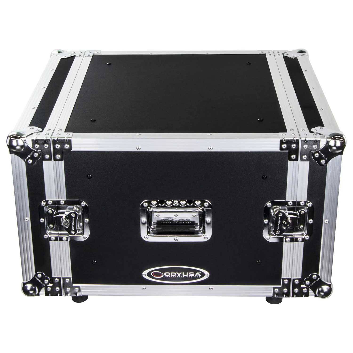 Odyssey FZS06, 6U Shock Mount Rack Flight Case - Hollywood DJ