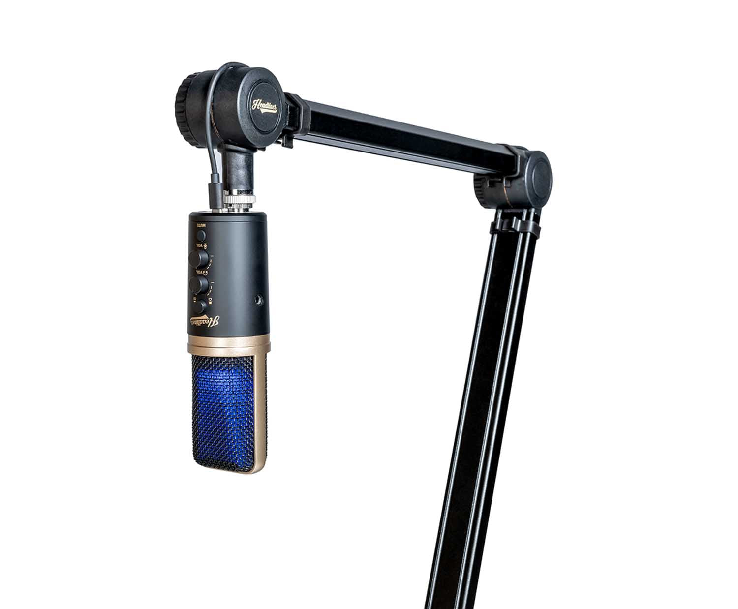 B-Stock: Headliner HL90600 Sierra Broadcast Desktop Microphone Boom Arm - Hollywood DJ