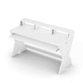 Glorious Sound Desk Pro for Professional Studio Workstation - White - Hollywood DJ