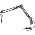 K&M 23850 Broadcast Microphone Desk Arm with Clamp - Hollywood DJ