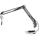 K&M 23850 Broadcast Microphone Desk Arm with Clamp - Hollywood DJ