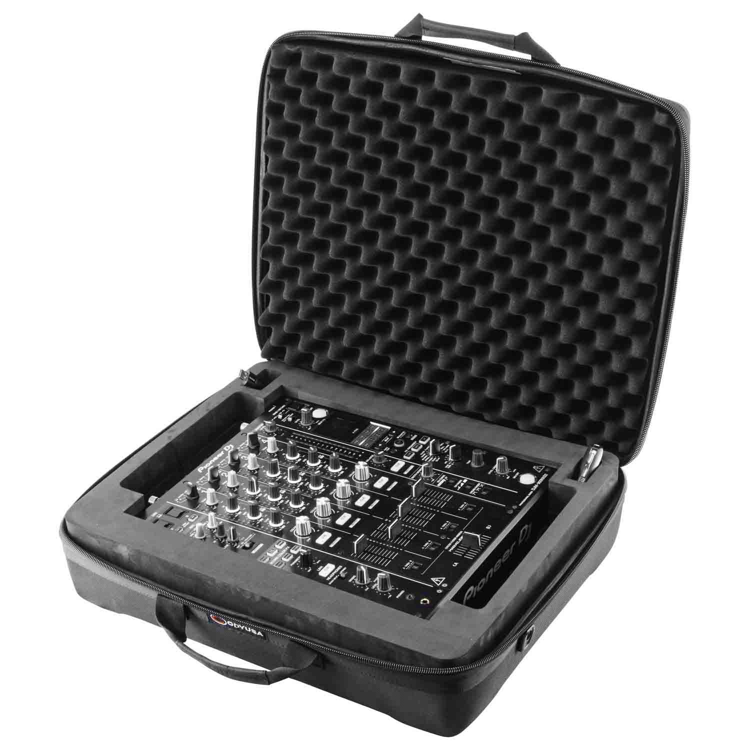 Odyssey BMMIX12TOUR EVA Case with Cable Compartment for Most 12" DJ Mixers - Hollywood DJ