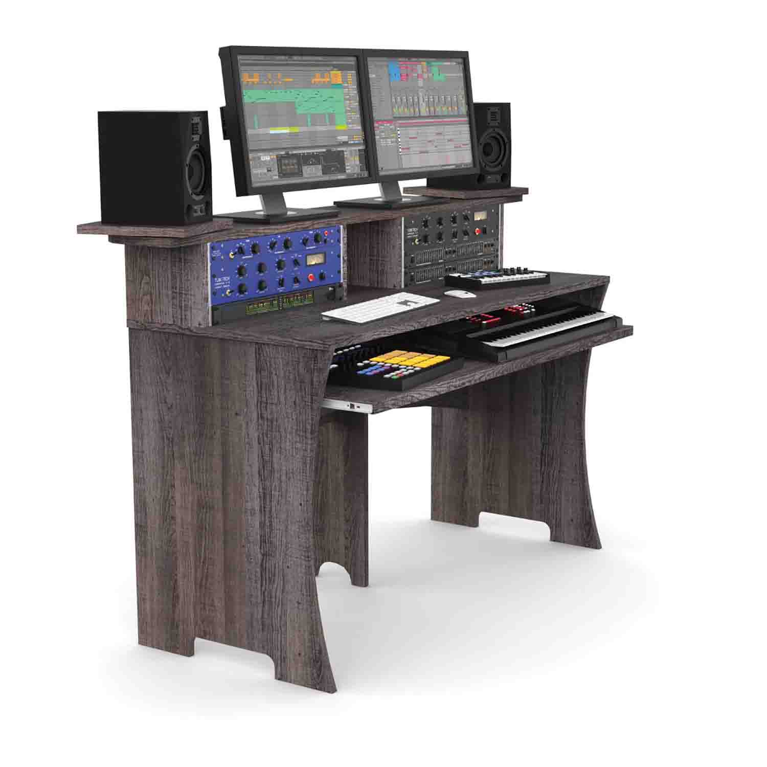 Glorious Workbench for Home and Project Studios - Driftwood - Hollywood DJ