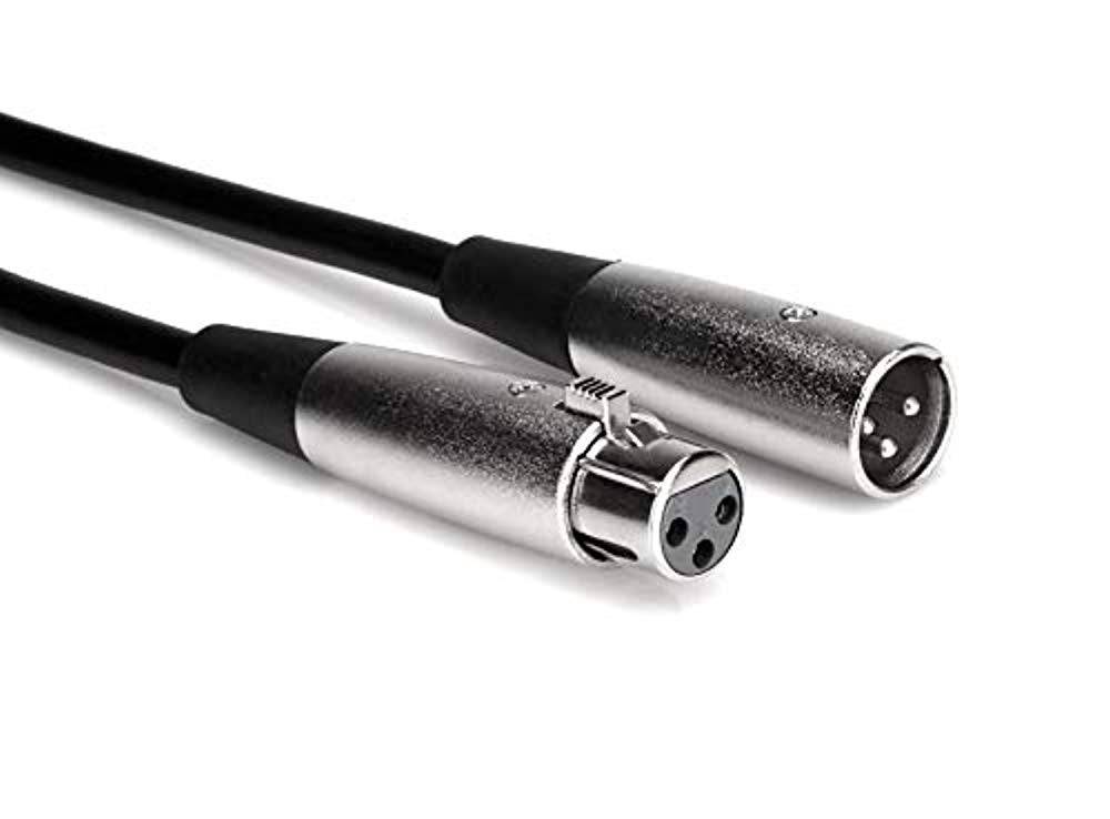 Hosa MCL-150 Microphone Cable XLR3F to XLR3M 50ft - Hollywood DJ