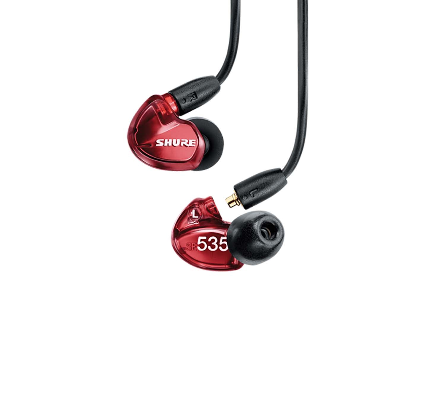 Shure SE535LTD+UNI Special Edition Sound Isolating Earphones - Red - Hollywood DJ