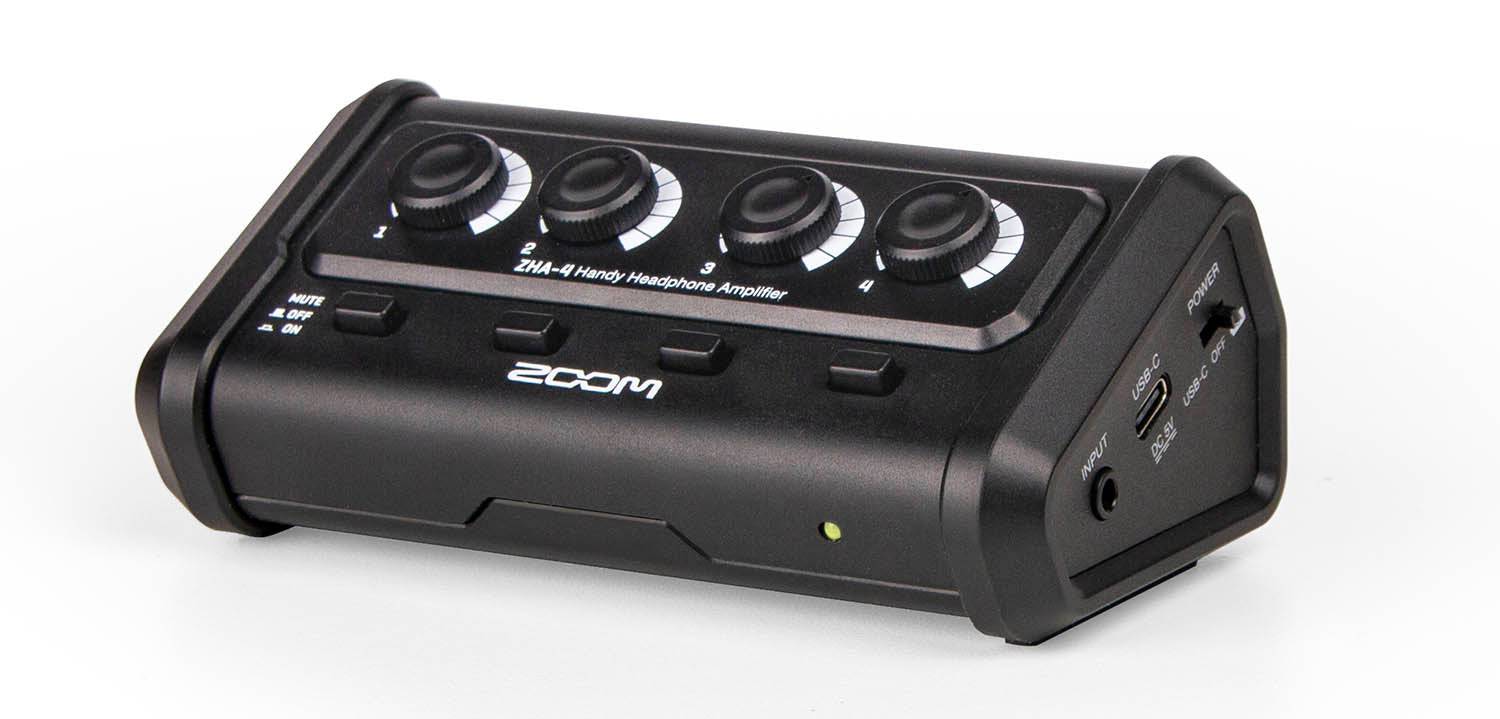 Zoom ZHA-4 Handy Headphone Amplifier - Hollywood DJ