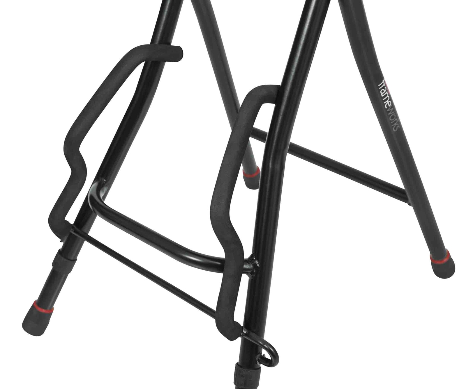 Gator Frameworks GFW-GTR-SEAT Combination Guitar Performance Seat and Single Guitar Stand - Hollywood DJ