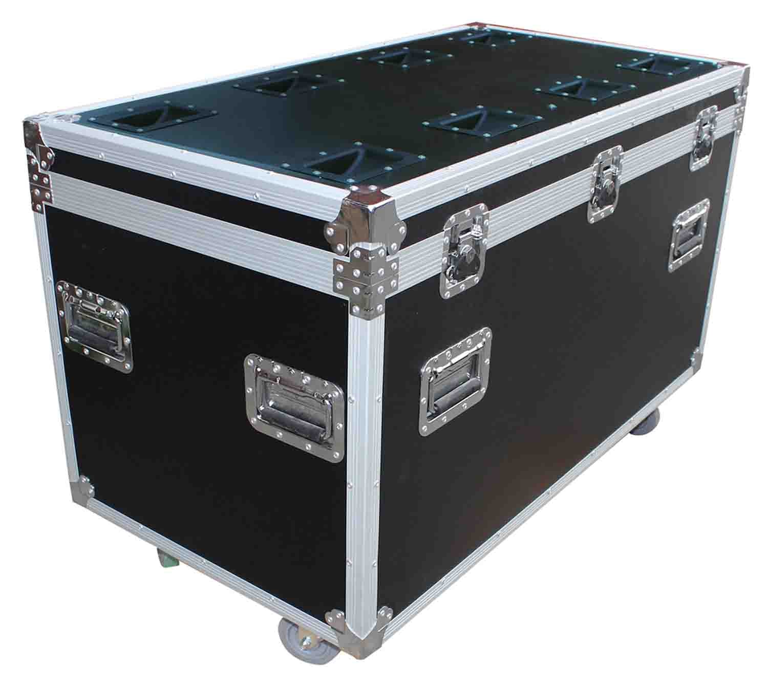 ProX XS-UTL3PKG Utility Storage ATA Style Road Cases 1 Large and 2 Half Size - 3 Case Package - Hollywood DJ