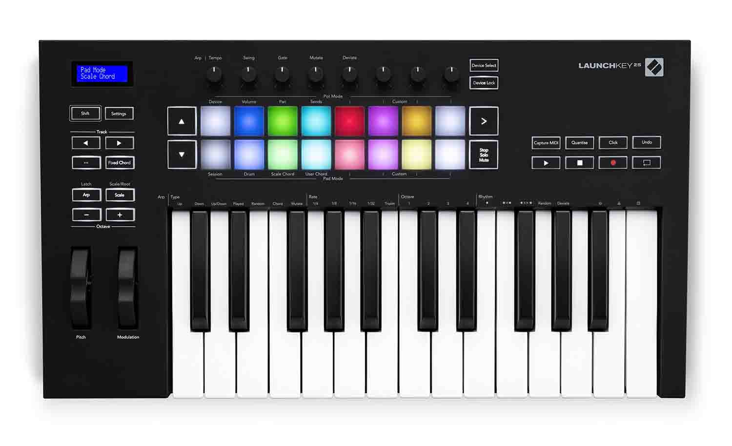 Novation Launchkey 25 MK3 MIDI Keyboard Controller - Hollywood DJ