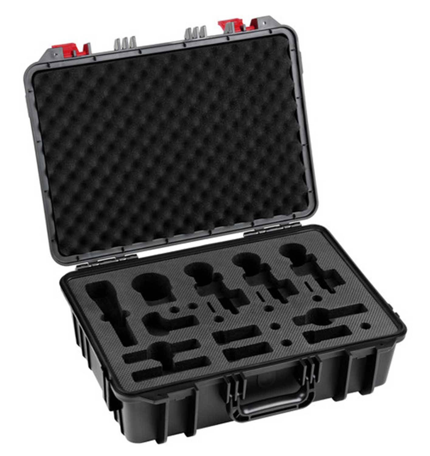 sE Electronics V-CASE-U, Flight Case for V-Pack Drum Microphone Kit - Hollywood DJ