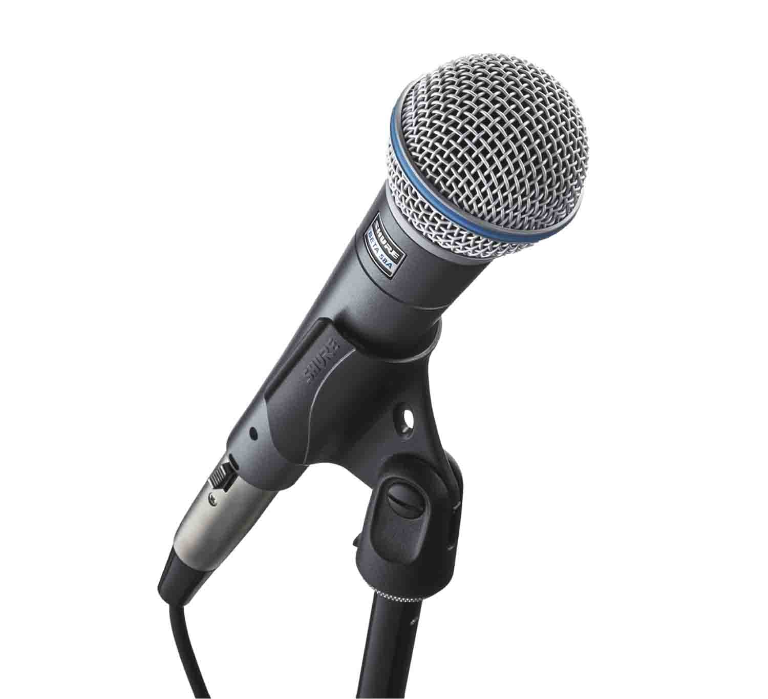 Shure Beta 58A Handheld Dynamic Supercardioid Vocal Microphone | Open Box - Hollywood DJ
