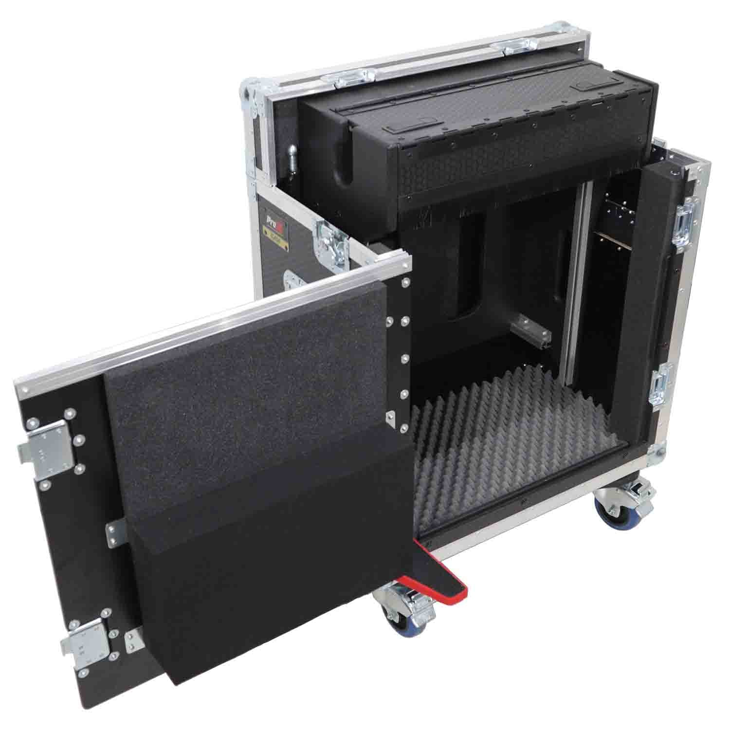 ProX XZF-AHSQ5 Flip-Ready Easy Retracting Hydraulic Lift Case for Allen and Heathh SQ5 Console - Hollywood DJ