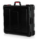 Gator Cases GTSA-MIX222506 Polyethylene DJ Mixer and Equipment Case - 22″x25″x6″ - Hollywood DJ