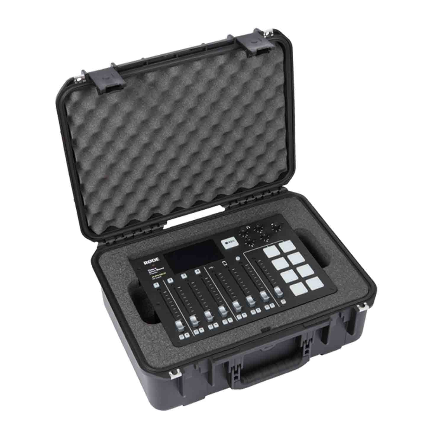 SKB Cases 3i1813-7-RCP iSeries RODECaster Pro Podcast Mixer Compact Case - Hollywood DJ