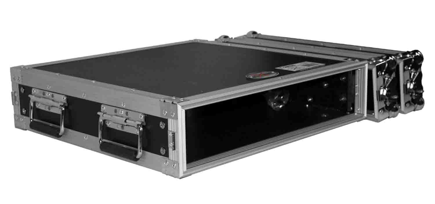 ProX T-2RSS 2 Space Rack Mount ATA Flight Case 19"Depth by ProX Cases