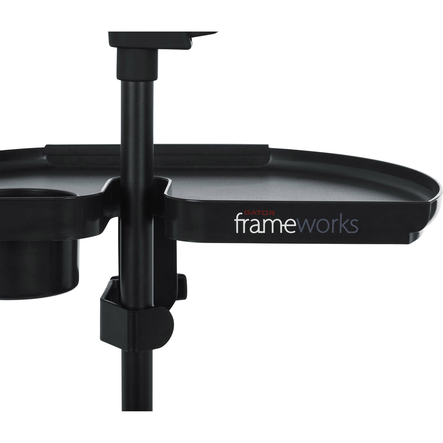 Gator Frameworks GFW-MICACCTRAYXL Extra Large Mic Stand Accessory Tray - Hollywood DJ