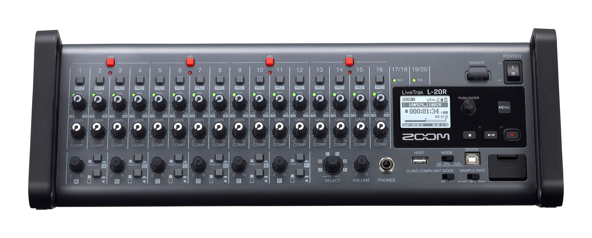 Zoom Live Track L-20R Remote Digital Mixer and Recorder by Zoom