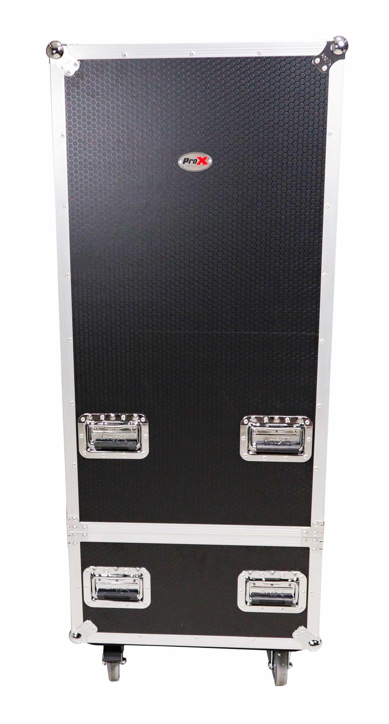 ProX XS-SP523022W, Universal Line Array Speaker Flight Case fits 4x RCF HDL30, HDL20, JBL SRX910LA, DAS SARA100 - Hollywood DJ