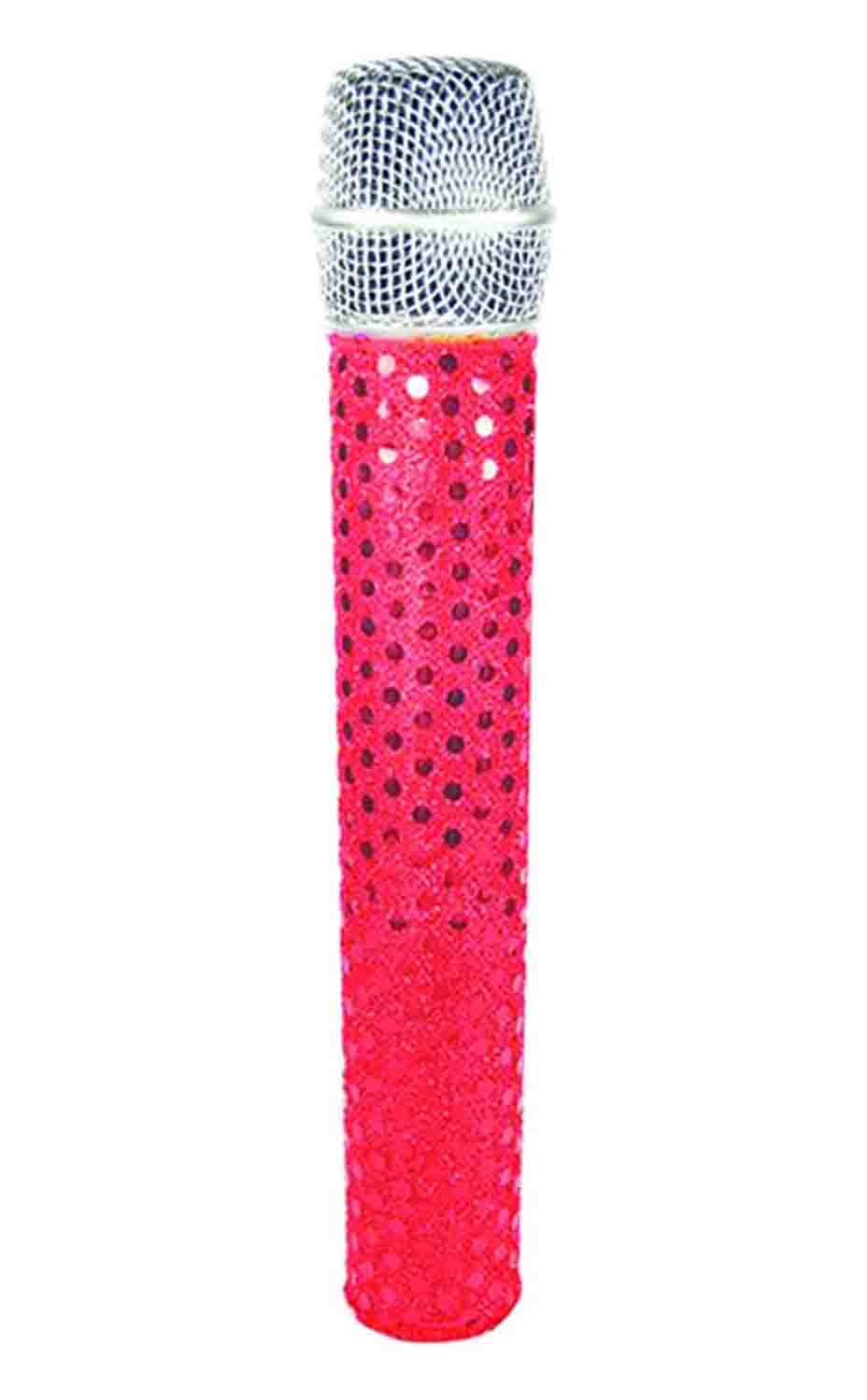MicFX SF028 Sensation Wireless Microphone Sleeve - Hot Pink - Hollywood DJ