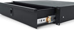 Gator GRW-DRW2 Standard Lockable 2U Drawer, 14.2″ Deep - Hollywood DJ