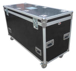 PROX XS-UTL246036W MK2 Heavy-Duty Truck Pack Utility Flight Case W-Divider and Tray Kit, W-4" Casters, 1/2 Inch Plywood - Hollywood DJ