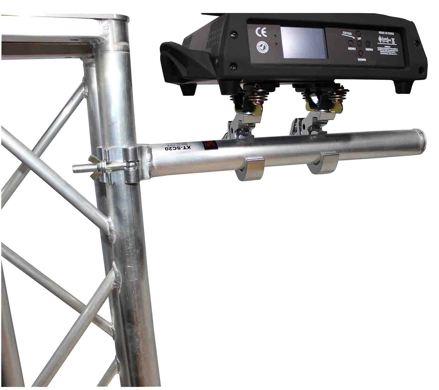 ProX XT-SC20 20" Pole with Pro Clamp - 3mm - Hollywood DJ