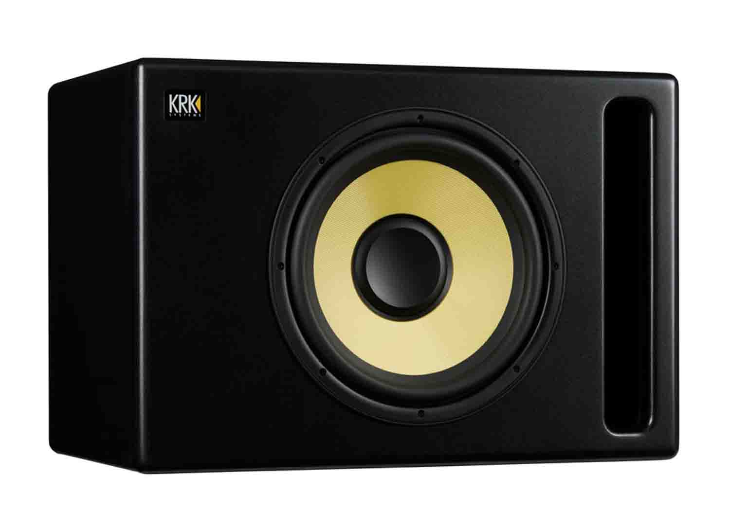KRK S12.4, 12" 220 Watt Powered Studio Subwoofer - Hollywood DJ