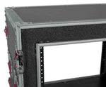 Gator Cases G-TOUR SHK8 CAS, 8U Shock Road Rack Case with Casters - Hollywood DJ