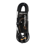 Accu Cable AC5PDMX25, 5-Pin Male to 5-Pin Female Connection DMX Cable - 25 Ft by Accu Cable