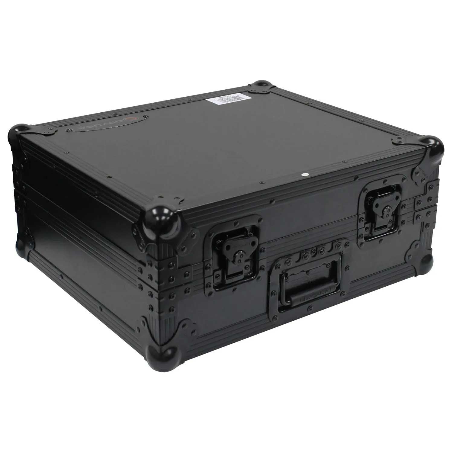 Odyssey FZ1200BL, Universal Black Turntable Flight Case - Hollywood DJ