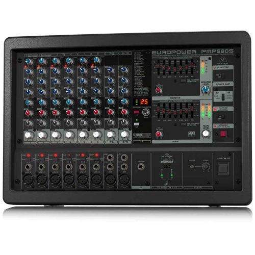 Behringer PMP580S, 500W 10-Channel Powered Mixer - Hollywood DJ