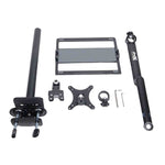 ProX X-FLEXARMBLK Adjustable Arm Mount Stand for 12-17" Laptop,VESA 75X75 and 100X100 fit 17-32" Monitor, Flight Case/Table - Black ProX Cases