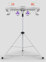 Chauvet DJ GIGBAR MOVE 5-in-1 Lighting System With Pre-Mounted On a Single Bar- White - Hollywood DJ