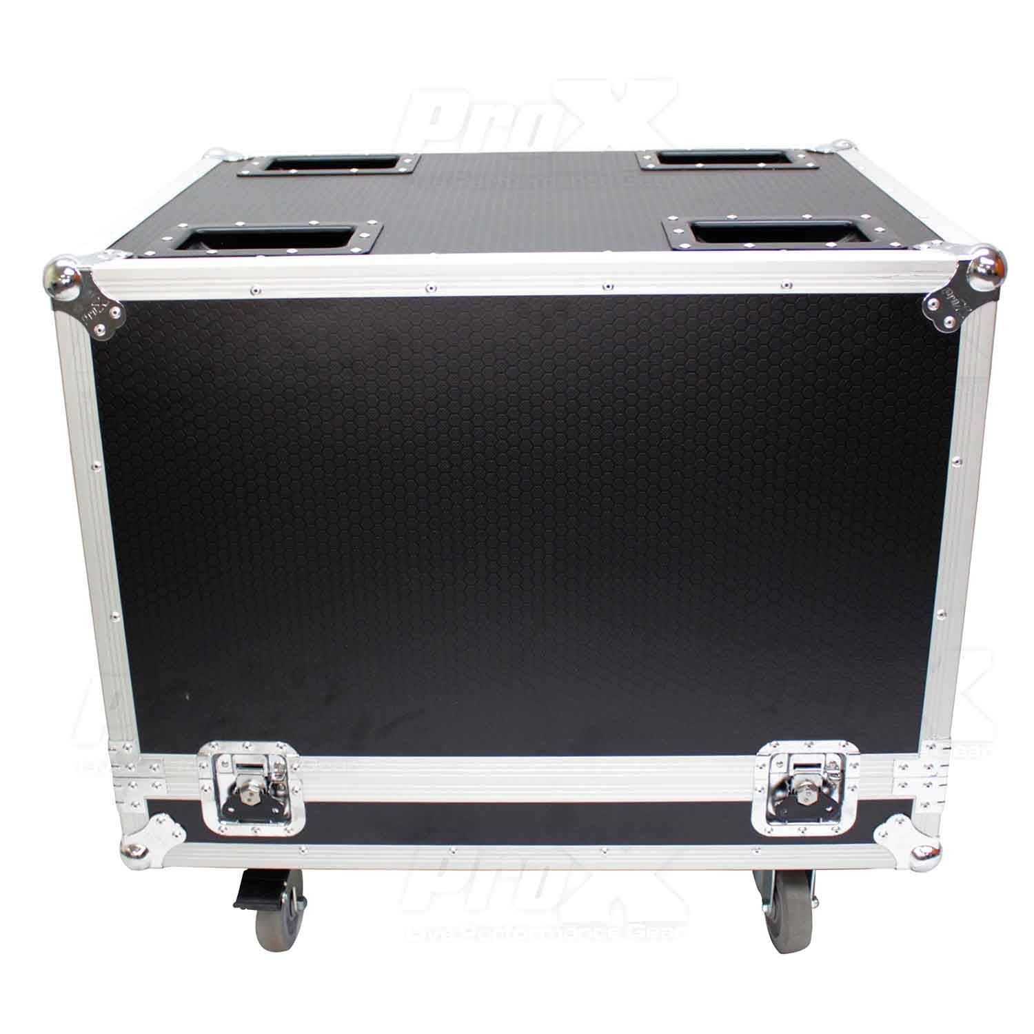 ProX X-RCF-SUB9004AS Subwoofer Flight Case for RCF SUB 9004-AS with 4" Wheels - Hollywood DJ