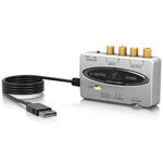 Behringer UCA202, 2 In/2 Out USB/Audio Interface with Digital Output - Hollywood DJ