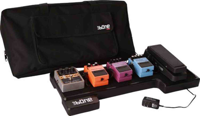 Gator Cases G-BONE Bone Pedal Board with Carry Bag and Power Supply - Hollywood DJ