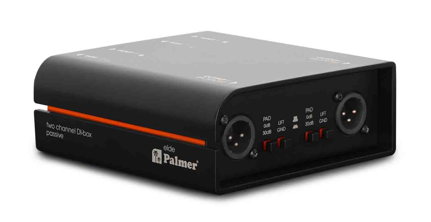 Palmer Elde Passive 2-Channel DI-Box - Hollywood DJ